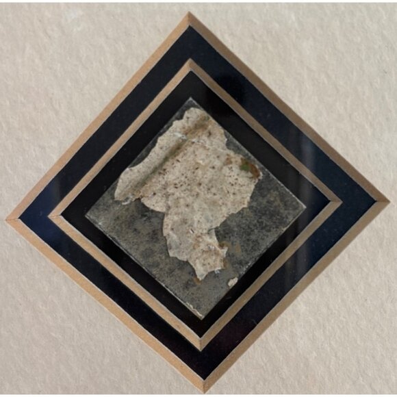 Authentic Hollywood Sign Piece Plaque With Certificate Of Authenticity In Black - Picture 4 of 12